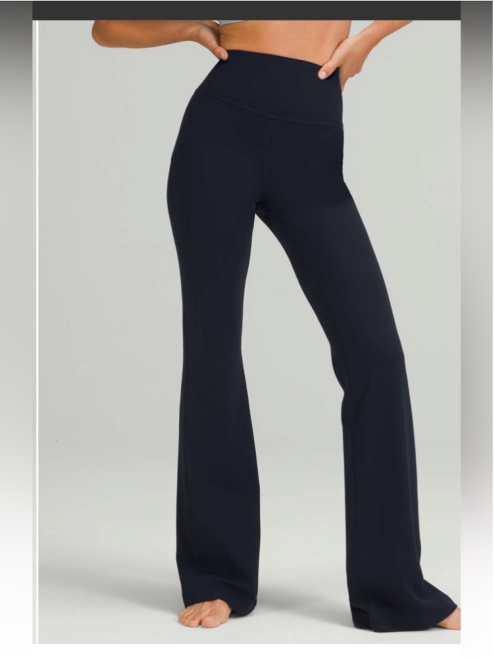 Lululemon Groove Pant Flare Super High-Rise *Nulu* yoga workout lounge sz 12